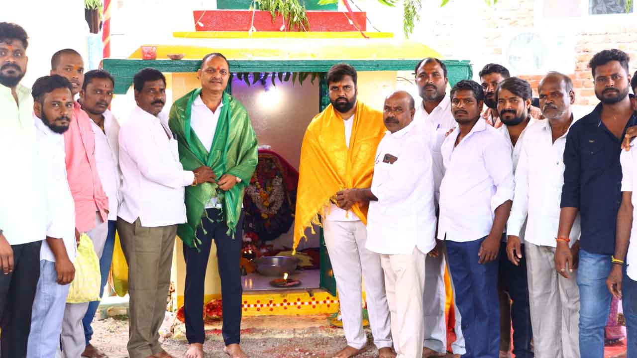 MLA Bandari | ఆలయాలను అభివృద్ధికి కృషి : ఎమ్మెల్యే బండారి లక్ష్మారెడ్డి