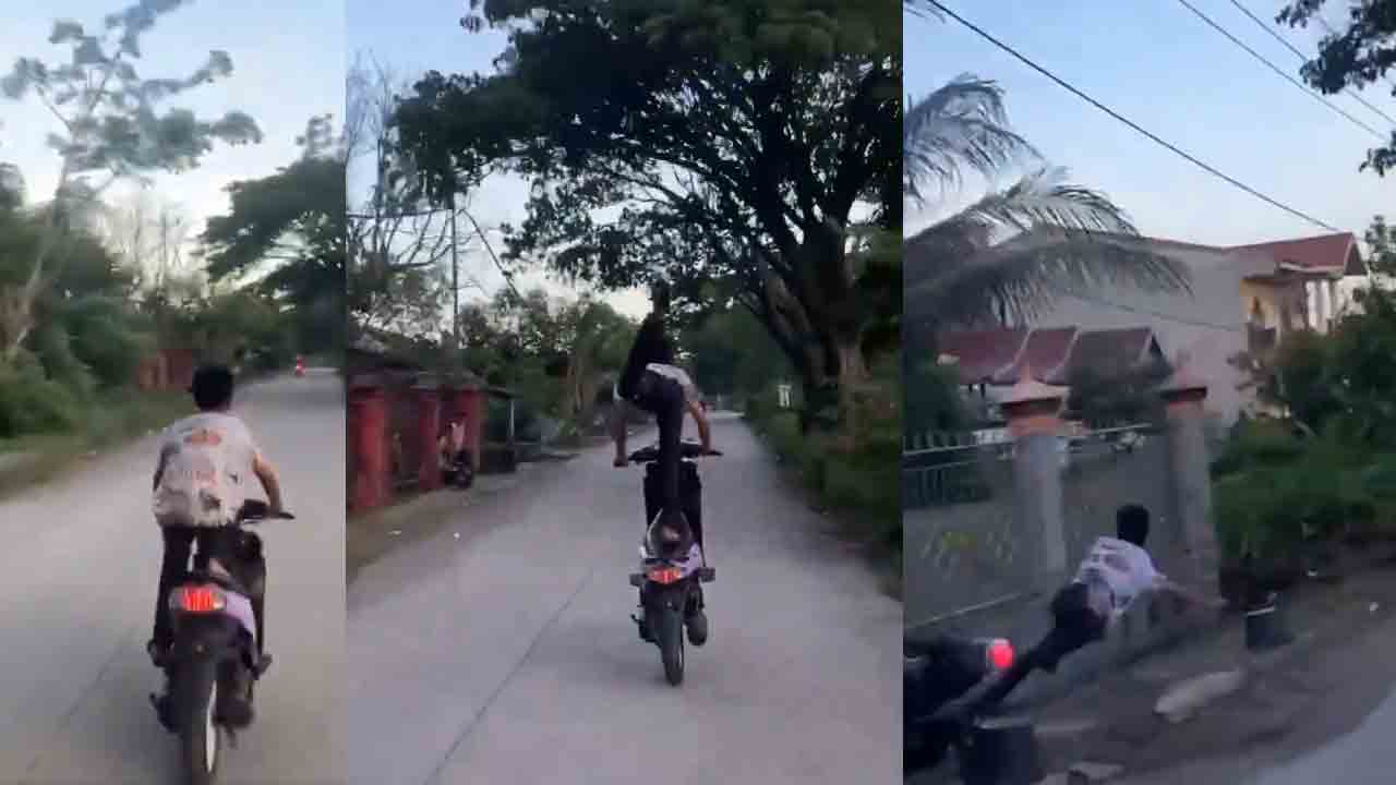 Viral Video | ప్ర‌మాద‌క‌ర స్టంట్స్‌తో యువ‌త బంగారు భ‌విష్య‌త్ నాశ‌నం.. స‌జ్జ‌నార్ ట్వీట్