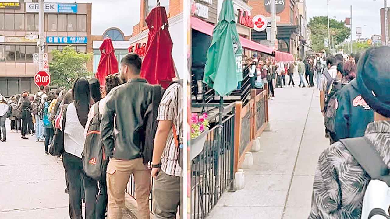 Indian students | పార్ట్‌ టైం ఉద్యోగం కోసం కెనడాలో భారత విద్యార్థుల పాట్లు