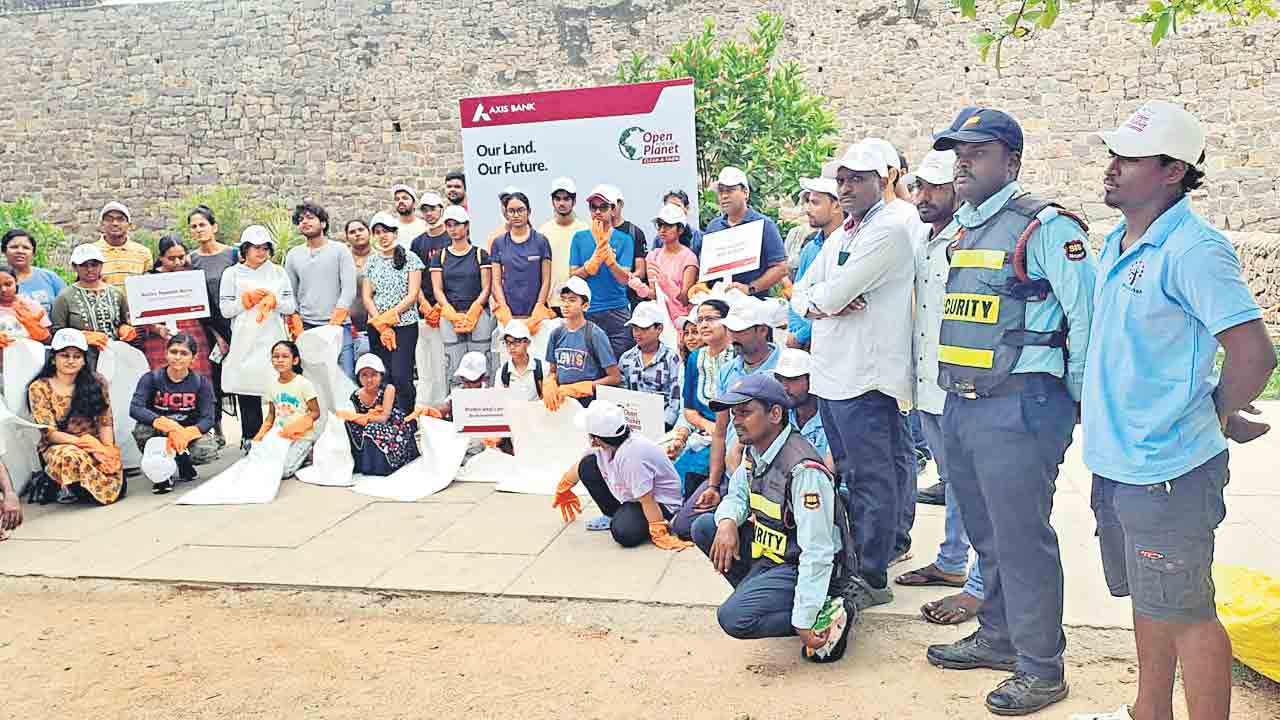 ‘ఓపెన్‌ ఫర్‌ ది ప్లానెట్‌ క్లీనథాన్‌’