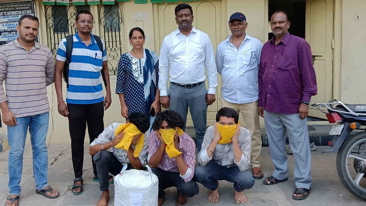 Ganja seized | నగరంలో పలుచోట్ల గంజాయి పట్టివేత