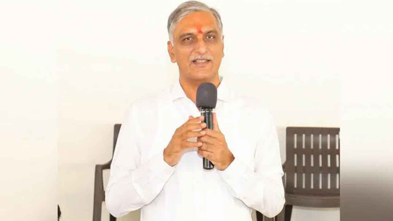 Harish Rao | మేడిగడ్డ ప్రాజెక్ట్ నుంచి నీళ్లు విడుదల చేయాలి : హరీశ్‌ రావు