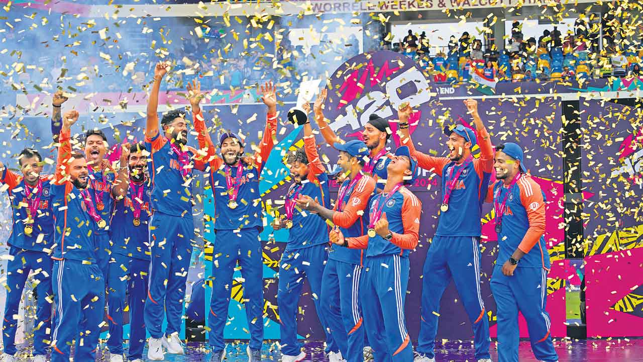 Team India | జయహో భారత్‌.. రెండో సారి టీ20 ప్రపంచకప్‌ ముద్దాడిన టీమ్‌ఇండియా