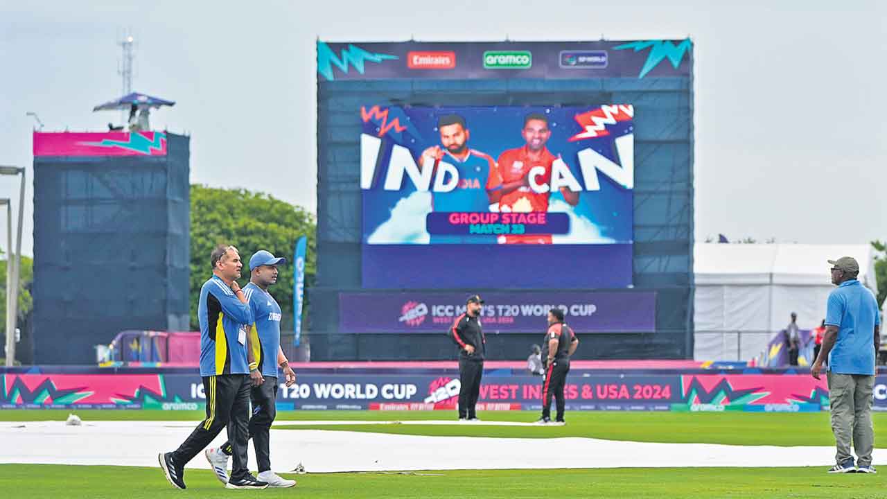 T20 World Cup | ఆఖరి పోరూ ఆవిరే.. టాస్‌ పడకుండానే భారత్‌-కెనడా మ్యాచ్‌ రద్దు