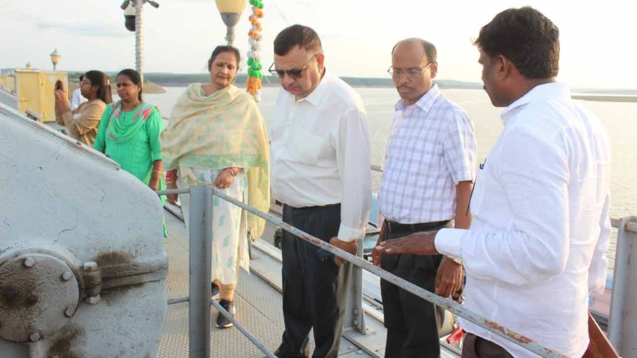 సాగర్‌ను సందర్శించిన కేఆర్‌ఎంబీ చైర్మన్‌