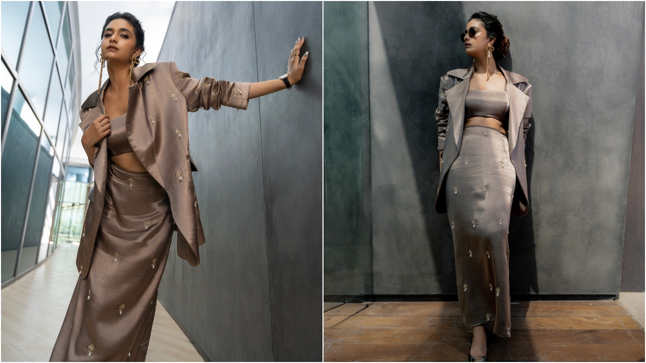 Keerthy Suresh | అల్ట్రా స్టైలిష్ లుక్ లో పిచ్చెక్కిస్తున్న కీర్తి సురేష్