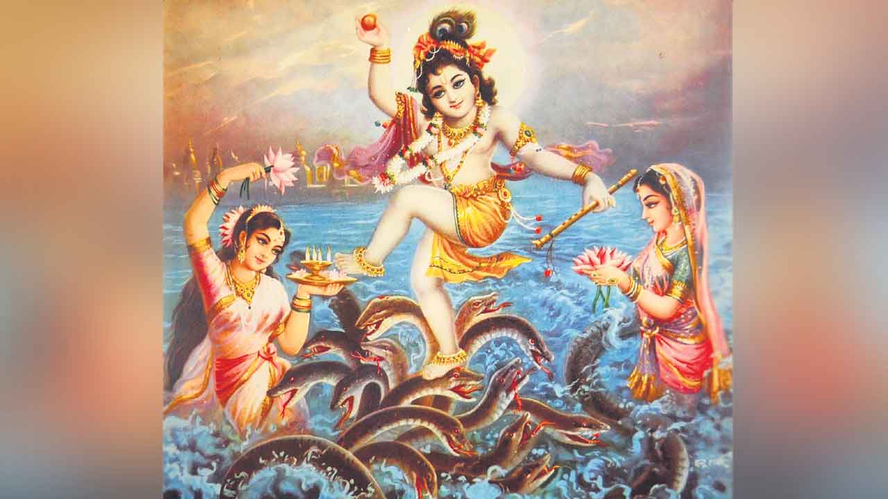 జనార్దమని కాళియ మర్దనం