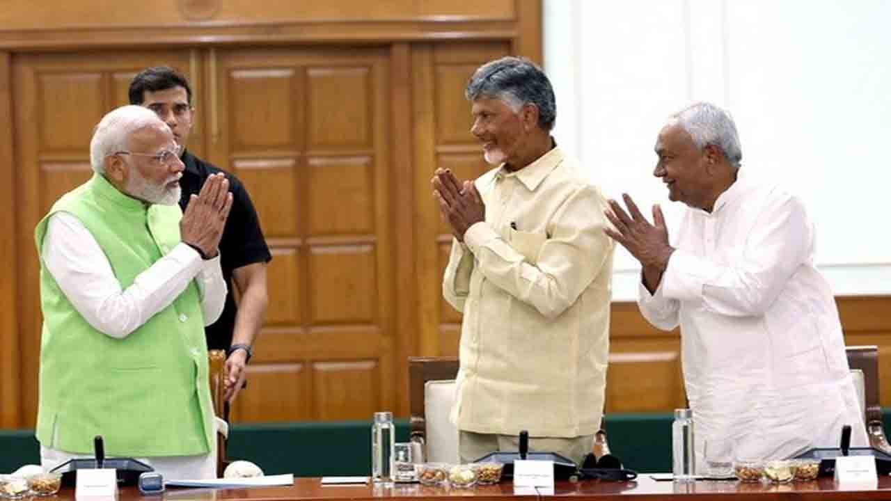 NDA Meet | రేపు పార్ల‌మెంట్ సెంట్ర‌ల్ హాల్‌లో ఎన్డీయే ఎంపీల స‌మావేశం
