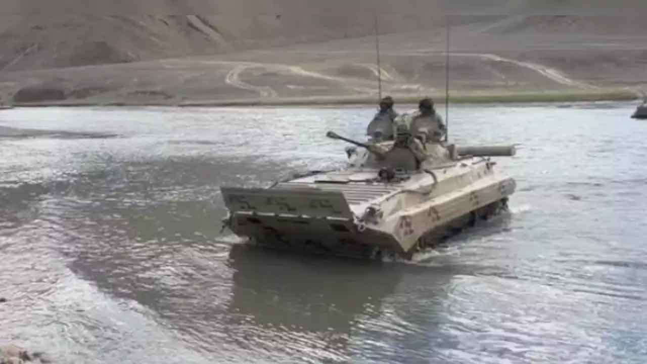 శిక్షణలో జవాన్ల జల సమాధి