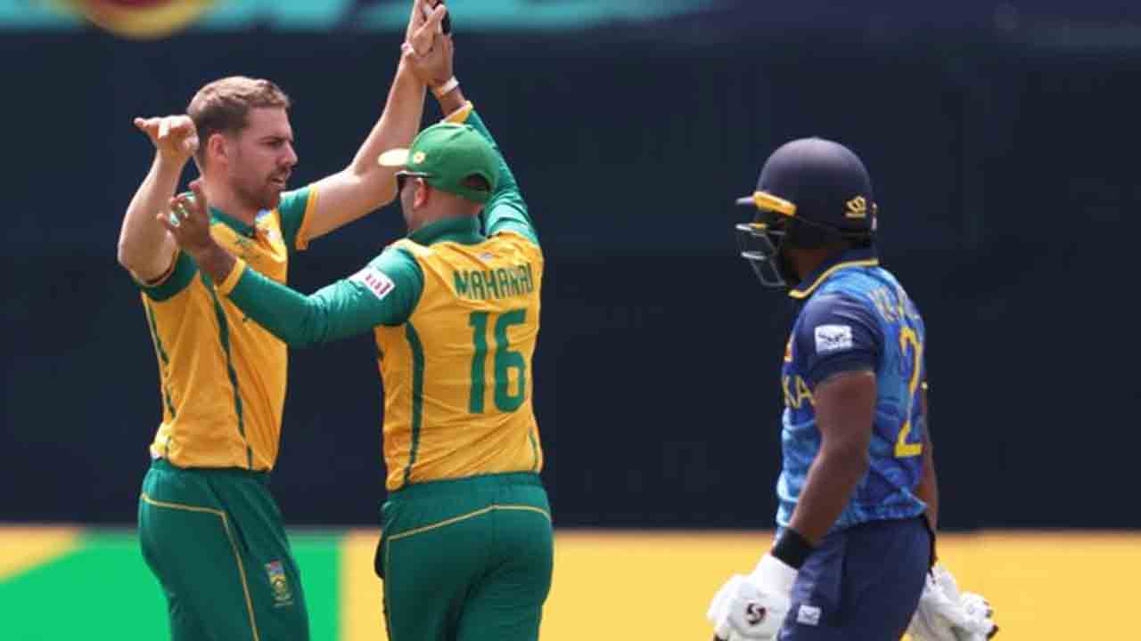 SL vs RSA | నోర్జి సంచ‌ల‌న స్పెల్.. స్వ‌ల్ప స్కోర్‌కే లంక‌ ఆలౌట్