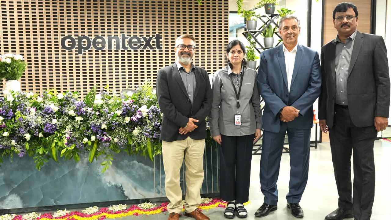 హైదరాబాద్‌లో ఓపెన్‌ టెక్స్‌ నూతన ఆఫీస్‌
