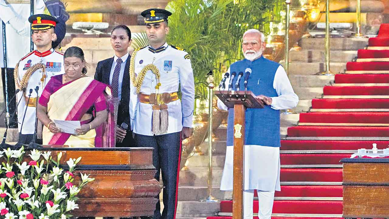 Modi Cabinet | కొలువుదీరిన మోదీ సర్కార్‌.. కొత్త మంత్రివర్గం ఇదే..