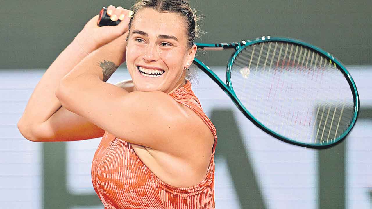 సబలెంకా హ్యాట్రిక్‌