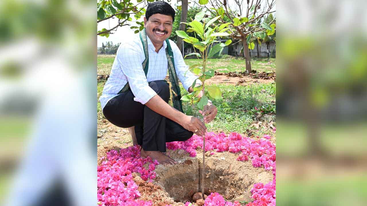 Green India Challenge | గ్రీన్‌ ఇండియా ఛాలెంజ్‌ సంప్రదాయాన్ని కొనసాగిస్తాం: సంతోష్‌ కుమార్‌