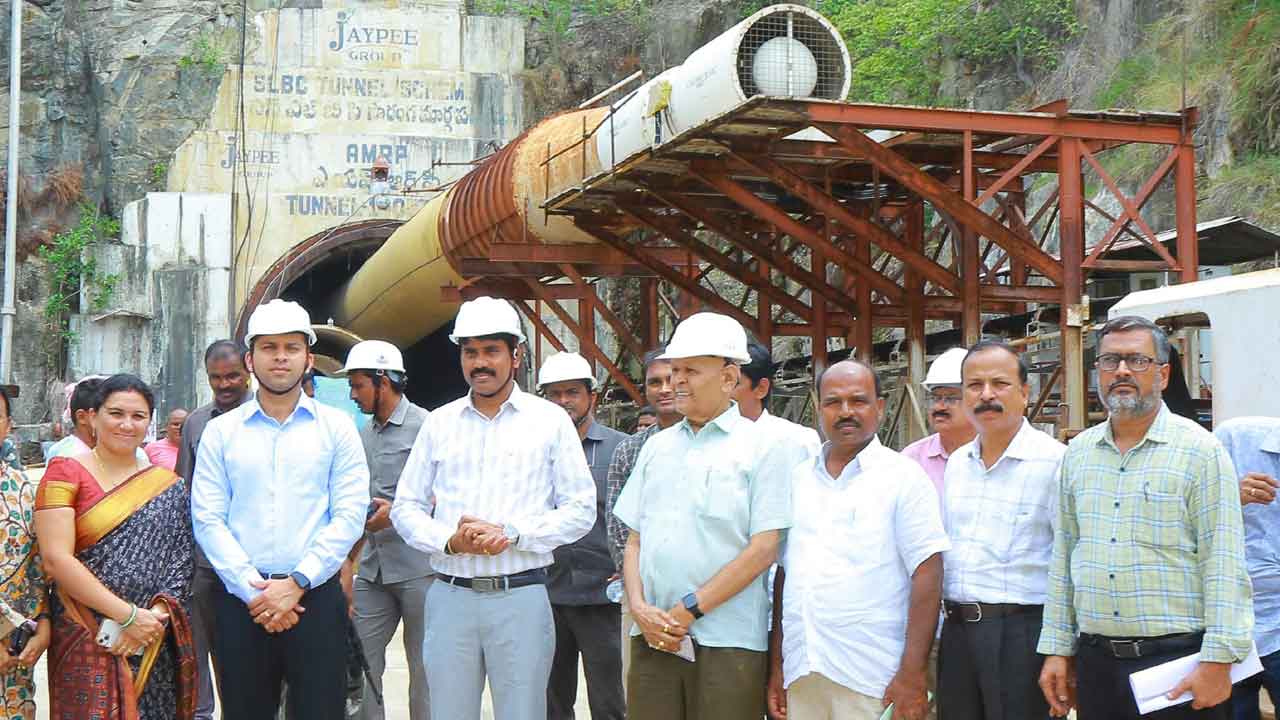 ఎస్‌ఎల్‌బీసీని త్వరగా పూర్తి చేసేలా చర్యలు