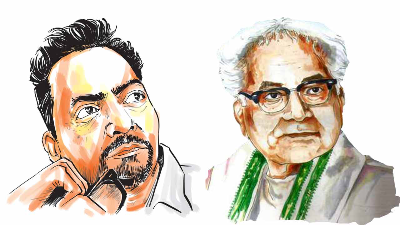 కవితాకాశంలో ఇద్దరూ ఇద్దరే