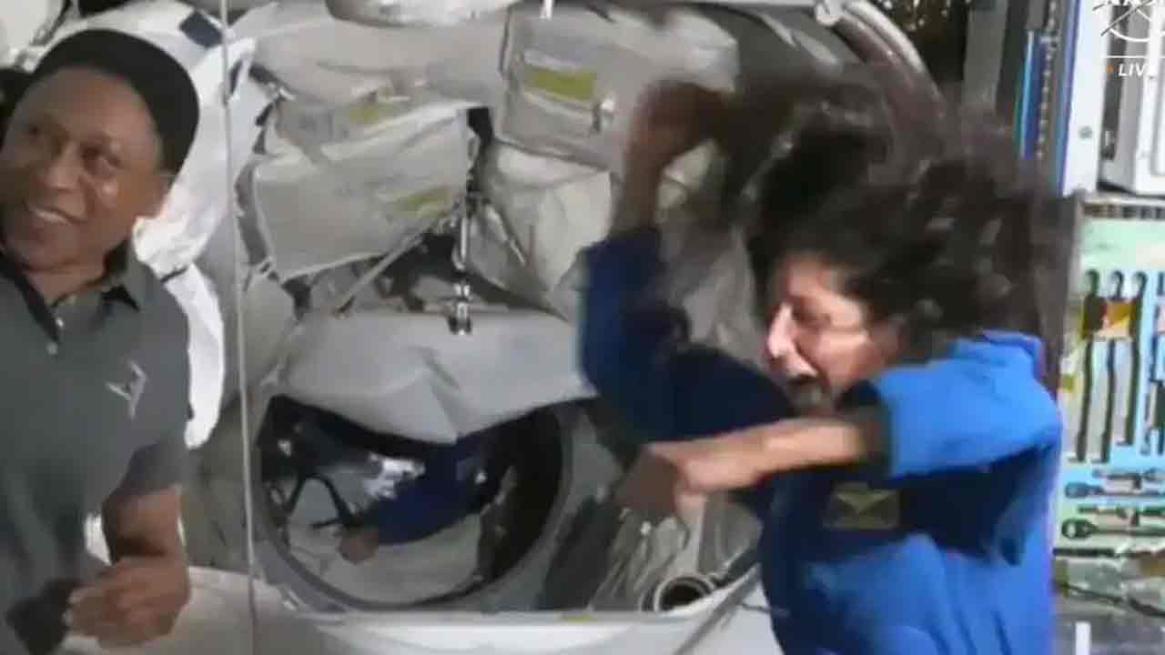 Sunita Williams: స్పేస్ స్టేష‌న్‌లో సునితా విలియ‌మ్స్ డ్యాన్స్.. వీడియో