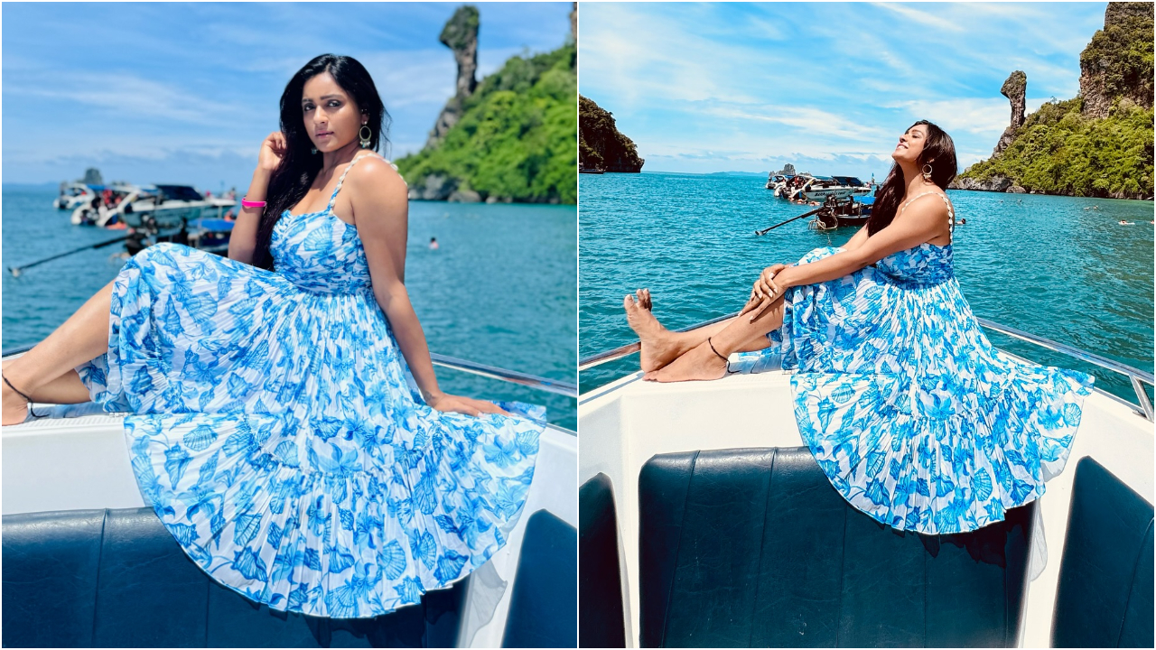 Vithika Sheru | సముద్రం మధ్యలో హీరోయిన్ అందాల విందు