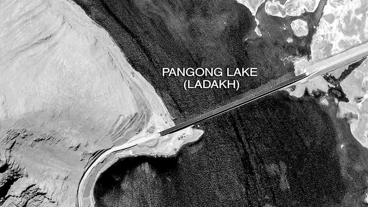 పాంగాంగ్‌ సరస్సుపై చైనా కొత్త వంతెన