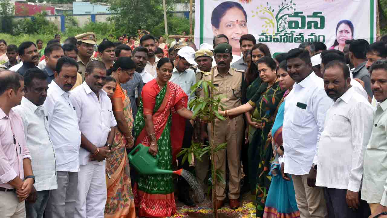 సమష్టిగా మొక్కలు నాటాలి