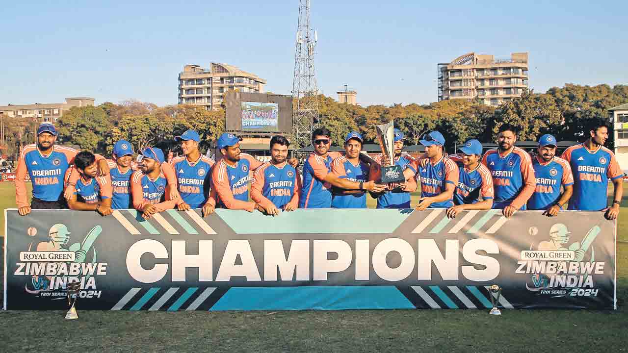 Team India | విజయంతో ముగించారు.. జింబాబ్వేకు చుక్కలు చూపించింన యువ భారత్‌