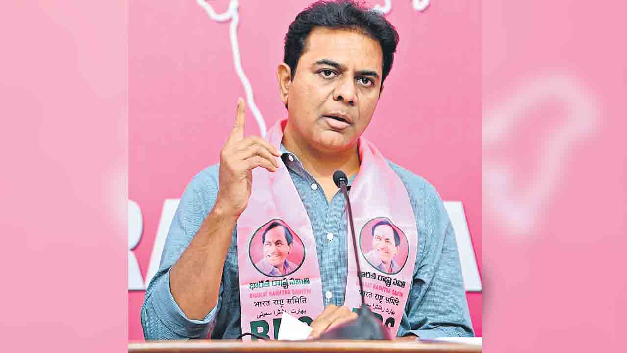 KTR | కాంగ్రెస్‌ గూండాగిరికి భయపడేది లేదు: కేటీఆర్‌