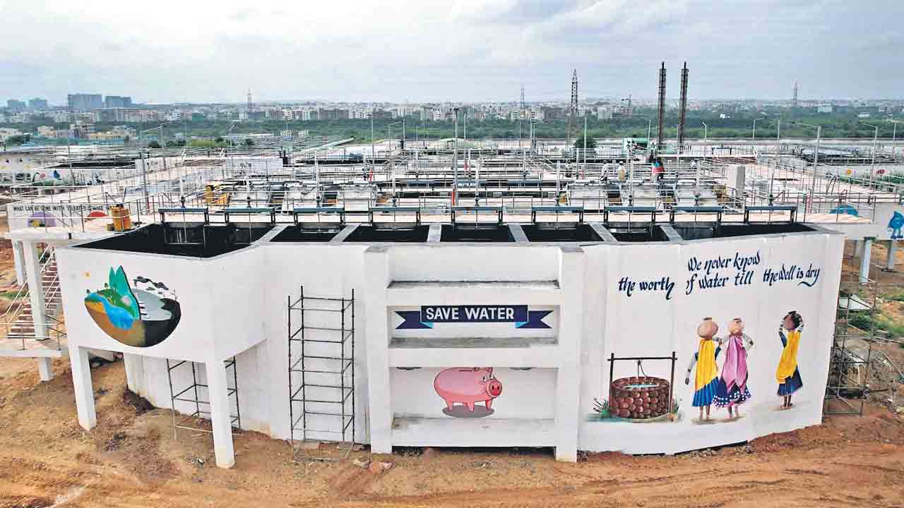 నాగోల్‌లో అతిపెద్ద ఎస్టీపీ