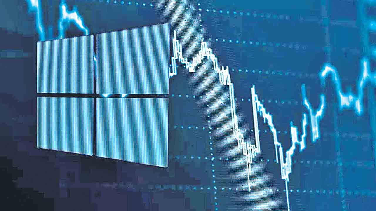 Stock Markets | స్టాక్‌ మార్కెట్లకు మైక్రోసాఫ్ట్‌ దెబ్బ.. వరుస లాభాలకు బ్రేక్‌
