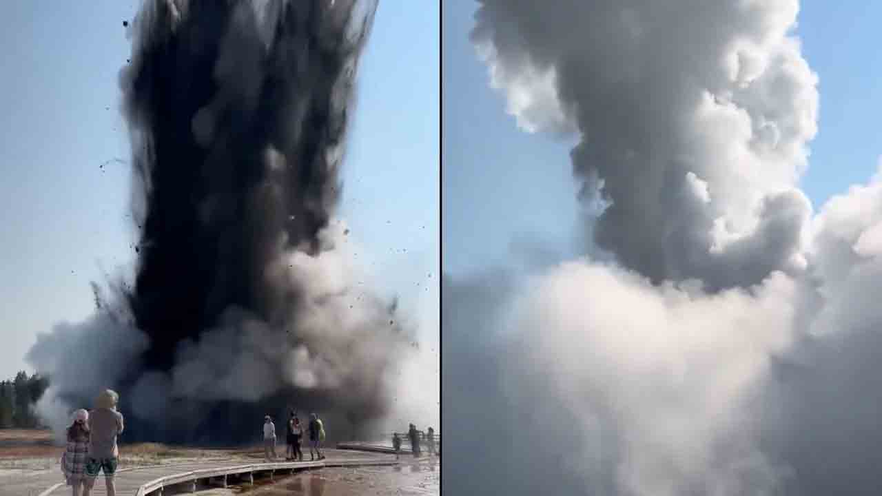 Hydrothermal | అమెరికాలో హైడ్రోథర్మల్‌ పేలుడు.. వీడియో