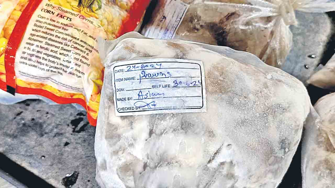 తబలా రసాలో పాడైన రొయ్యలు