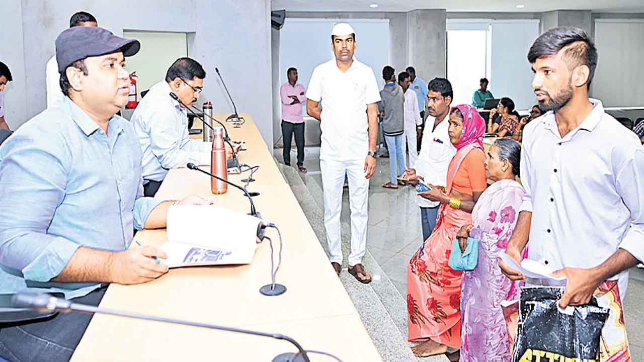 సమస్యల పరిషారానికే ప్రజావాణి