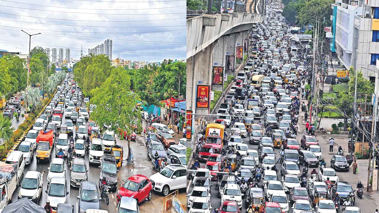 నగరం.. ట్రాఫిక్‌ నరకం