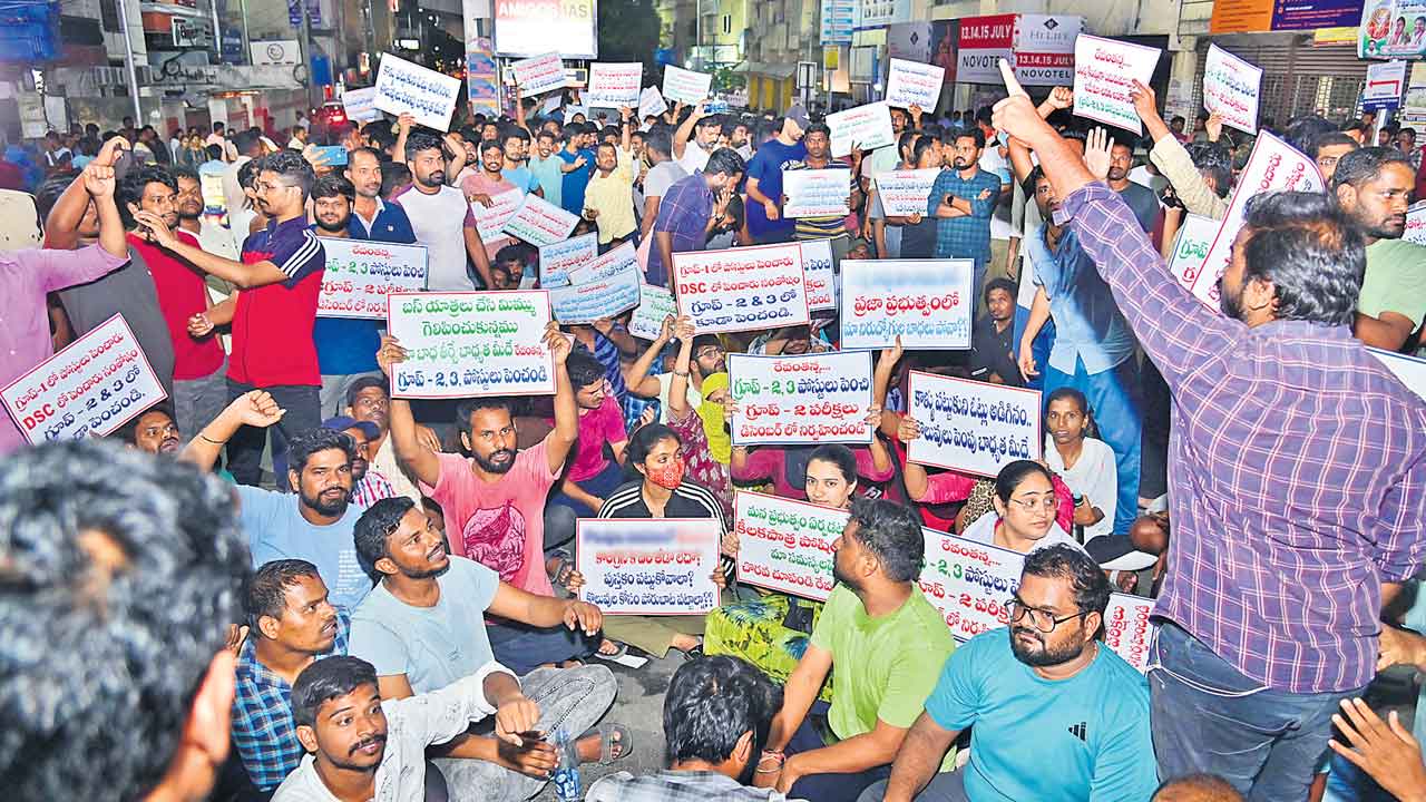 Telangana | అర్ధరాత్రి అట్టుడికిన హైదరాబాద్‌.. నిందలేసిన రేవంత్‌పై భగ్గుమన్న యూత్‌