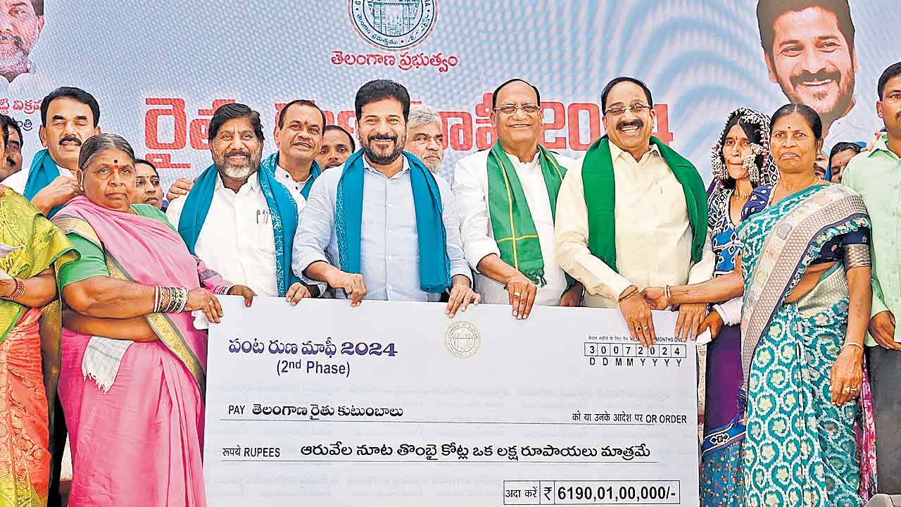 Crop loans | ఆగస్టు చివరికల్లా రూ.2 లక్షలు మాఫీ.. వచ్చే నెలలో రైతులందరికీ రుణవిముక్తి