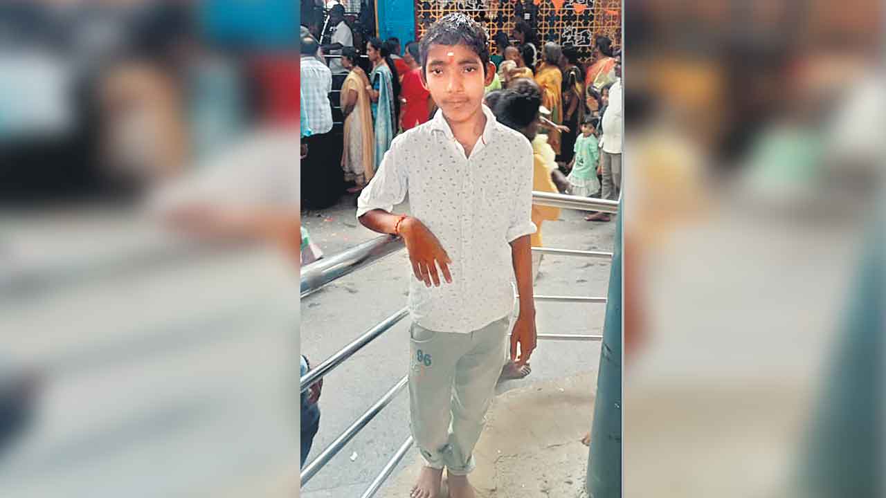 గుండెపోటుతో పన్నెండేళ్ల బాలుడి మృతి