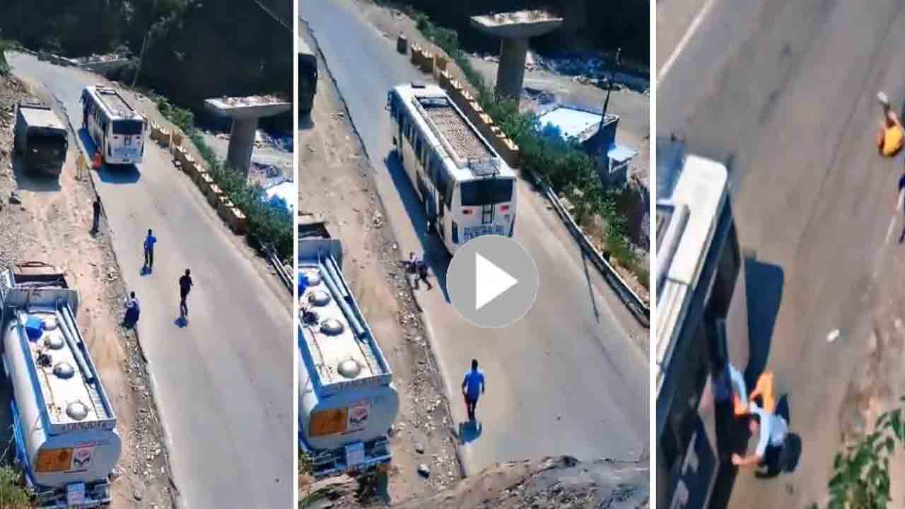 Amarnath Yatra | అమర్ నాథ్ యాత్రికులకు తప్పిన ప్రమాదం.. బస్సు బ్రేక్స్ ఫెయిల్.. ఏం జరిగిందంటే..?!