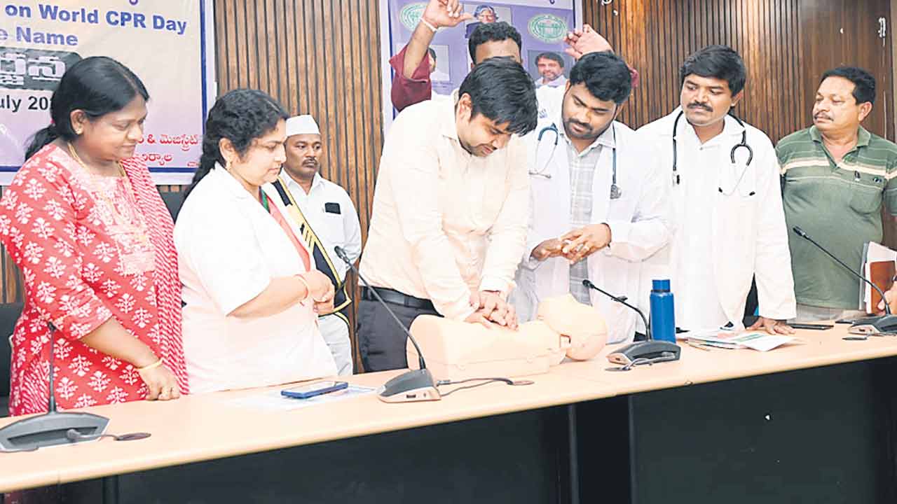 సీపీఆర్‌పై అవగాహన అవసరం
