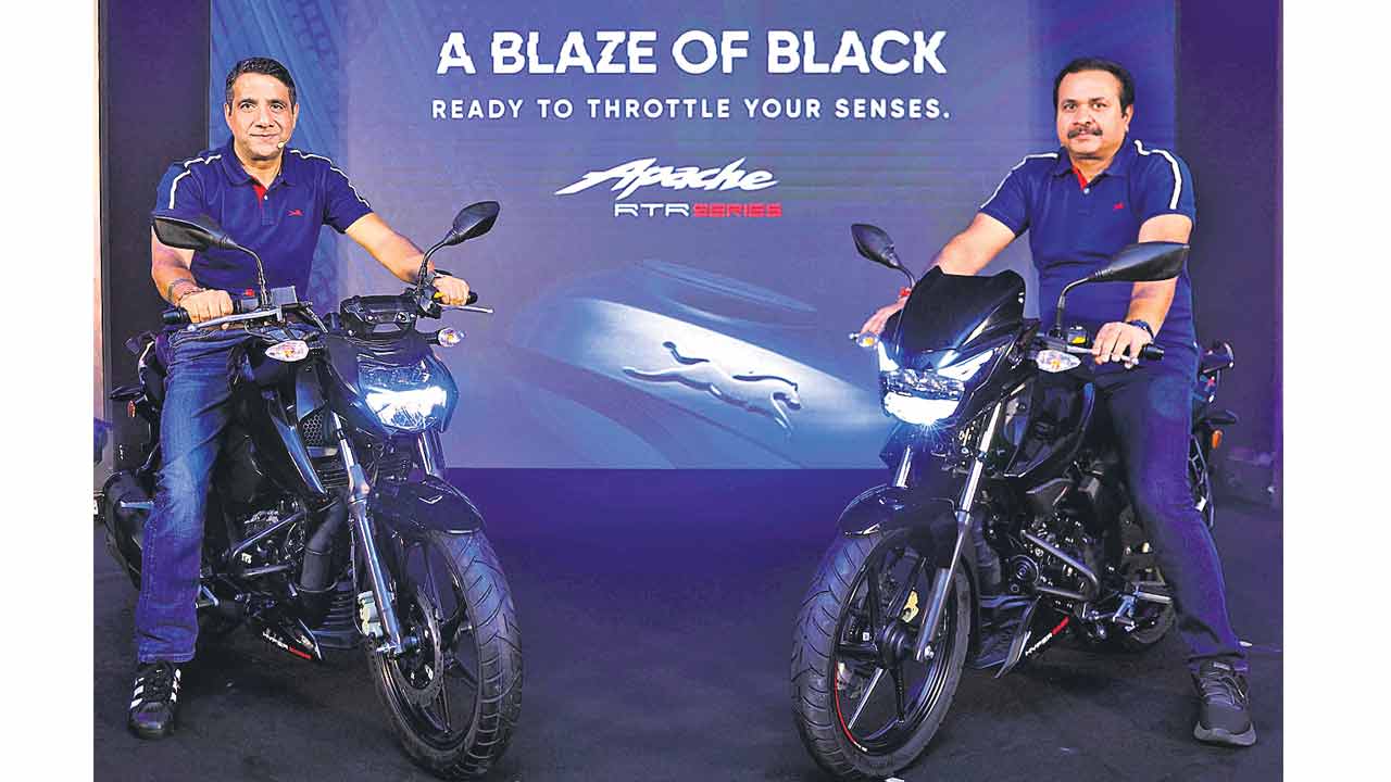 రాష్ట్ర మార్కెట్లోకి అపాచీ సరికొత్త బైకు ధర రూ.1.20 లక్షలు