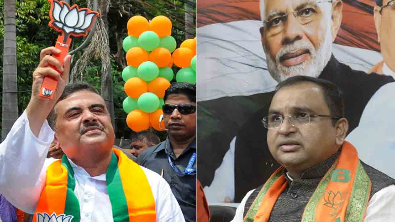 BJP vs BJP In Bengal | బెంగాల్‌లో బీజేపీ నేతల మధ్య మాటల యుద్ధం.. సువేందు అధికారి వ్యాఖ్యలకు   మైనారిటీ మోర్చా చీఫ్‌ కౌంటర్‌