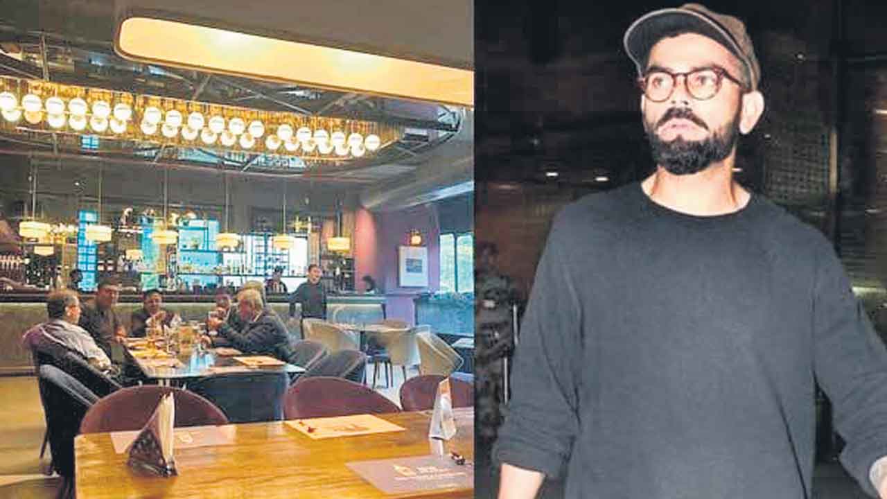 కోహ్లీ పబ్‌పై కేసు