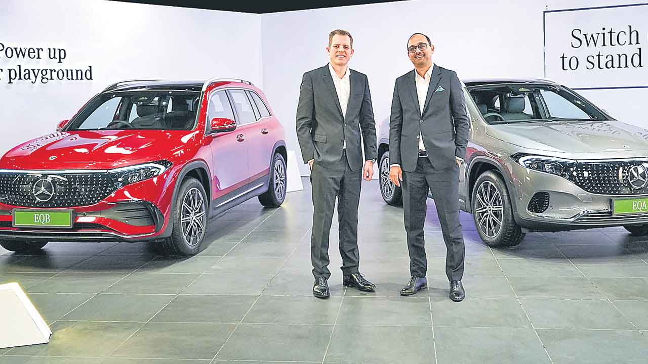 బెంజ్‌ ఎంట్రీలెవల్‌ ఈవీ కారు