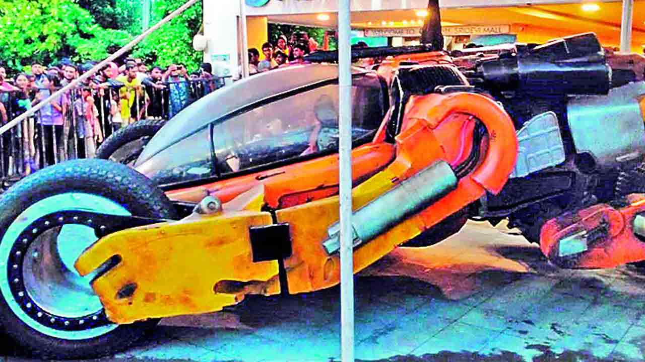 నగరంలో కల్కి బుజ్జి