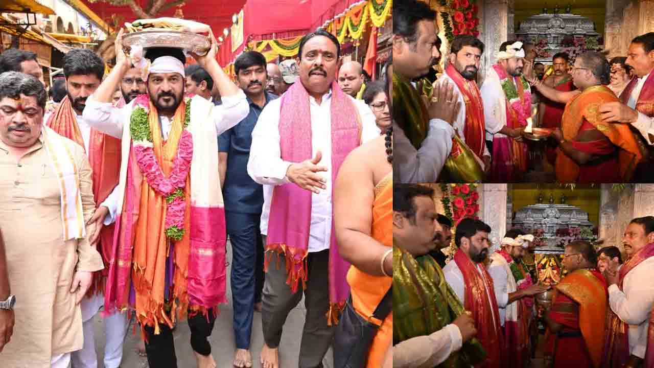 CM Revanth Reddy | ఉజ్జయిని మహంకాళి అమ్మవారిని దర్శించుకున్న సీఎం రేవంత్‌ రెడ్డి..
