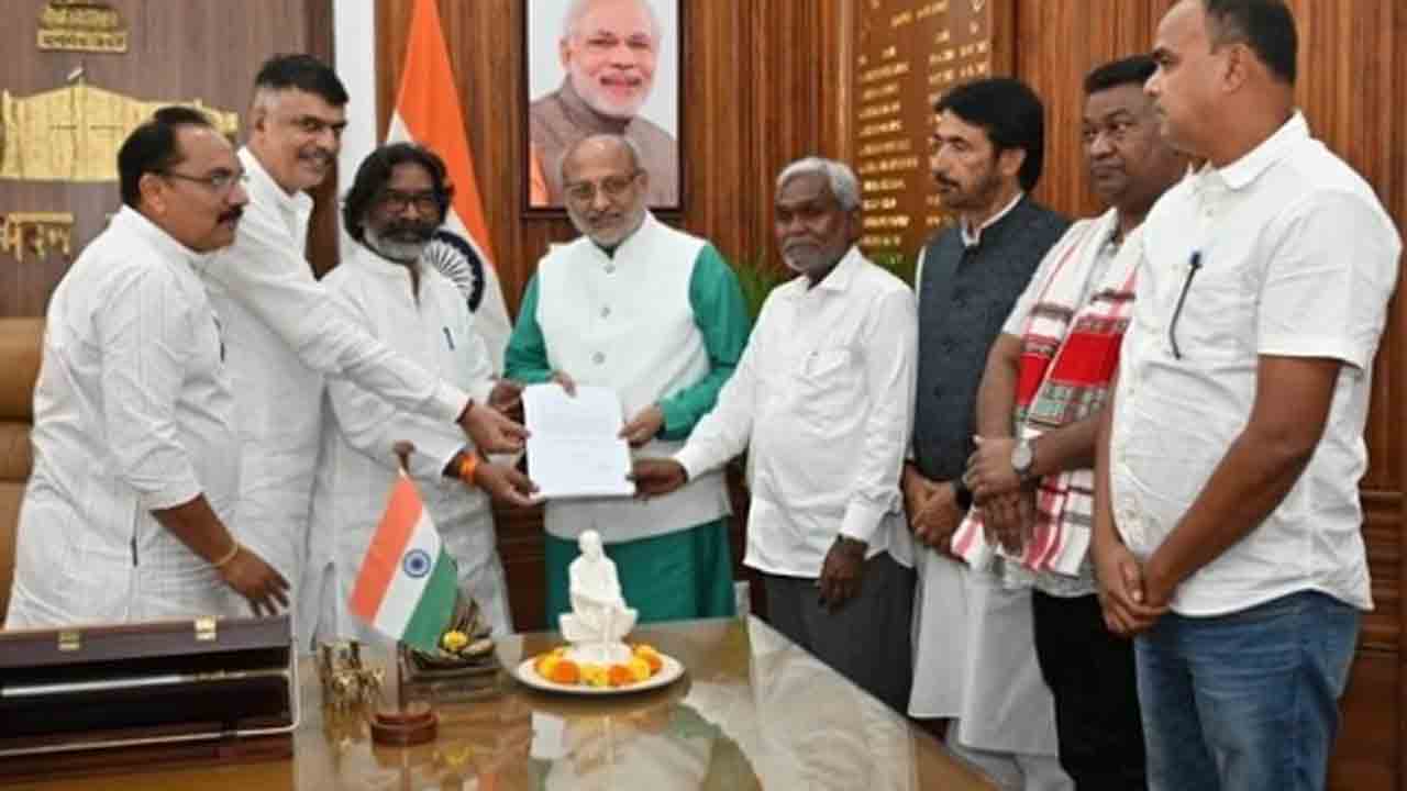 Champai Soren resigns | జార్ఖండ్ సీఎం పదవికి చంపై సోరెన్ రాజీనామా