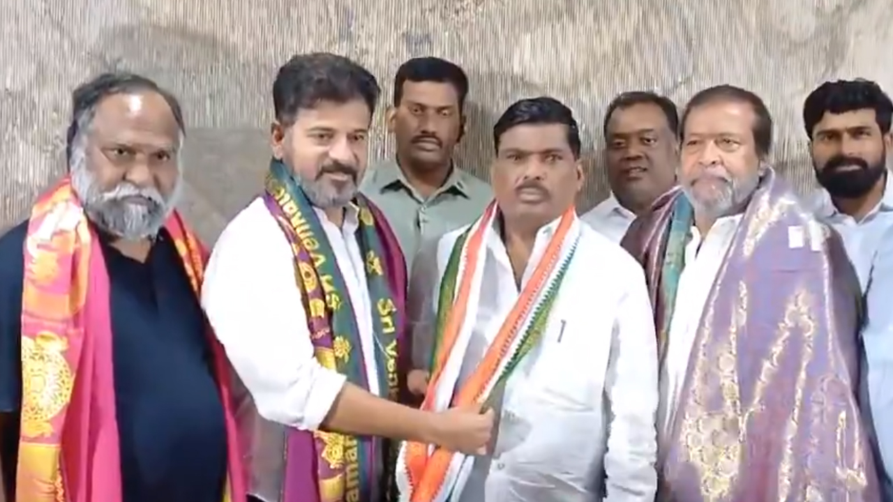 Gudem Mahipal Reddy | కాంగ్రెస్‌లో చేరిన పటాన్‌ చెరు ఎమ్మెల్యే గూడెం మహిపాల్‌రెడ్డి