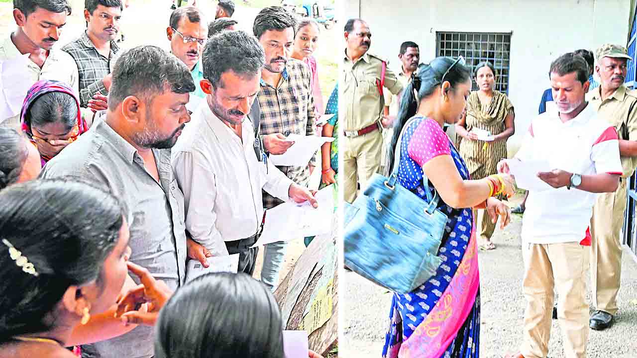 డీఎస్సీ పరీక్షలు షురూ