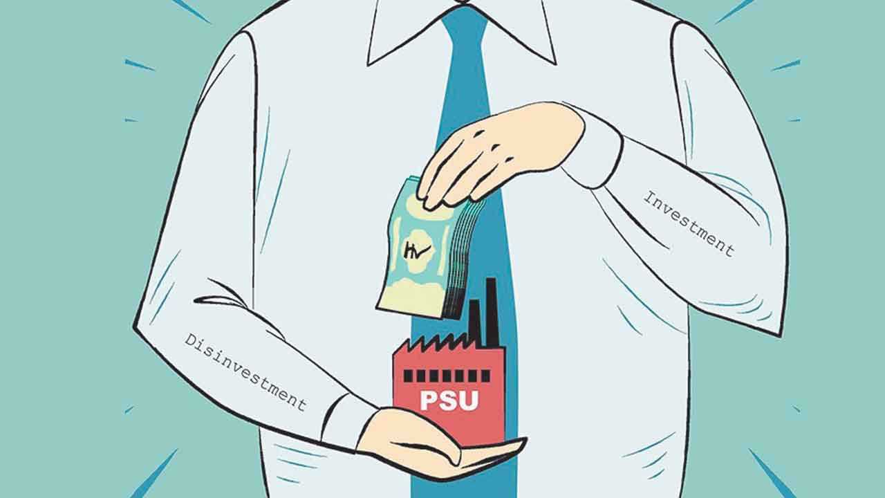 డిజిన్వెస్ట్‌మెంట్‌ లక్ష్యం 50 వేల కోట్లు