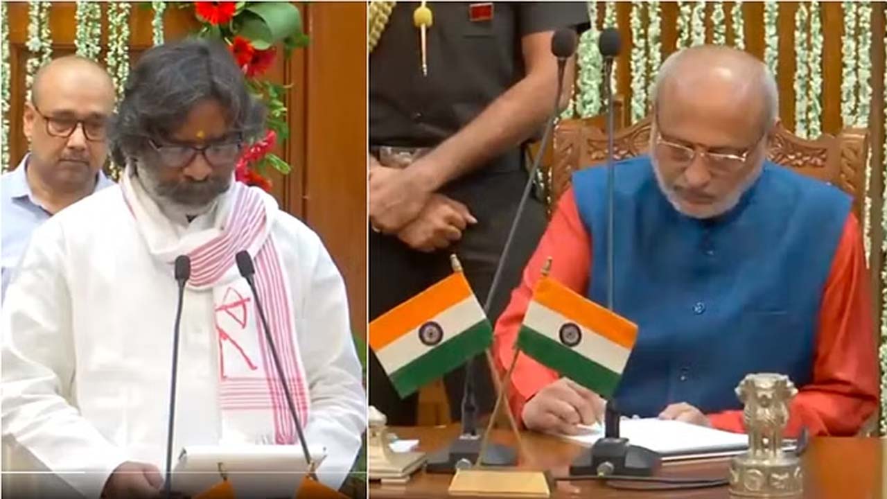 Hemant Soren | జార్ఖండ్‌ సీఎంగా హేమంత్‌ సోరెన్‌.. ప్రమాణం చేయించిన గవర్నర్‌