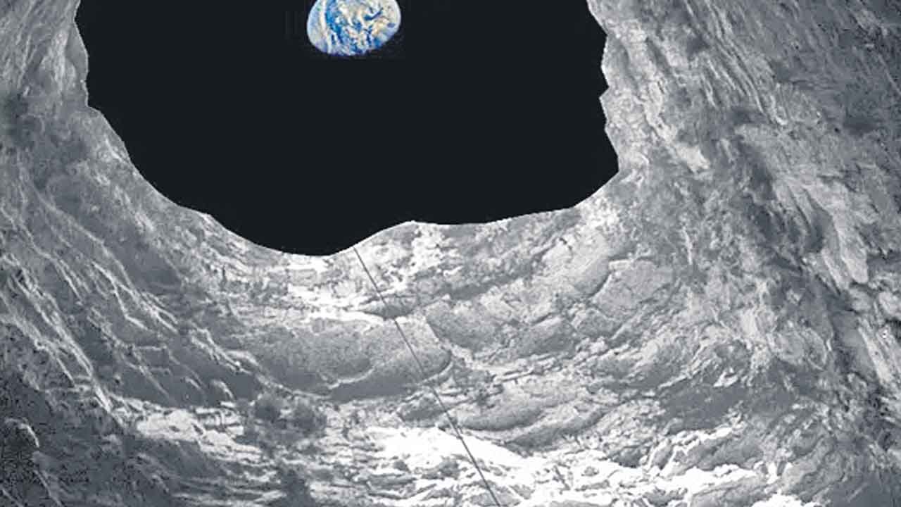 Moon | చంద్రుడిపై భారీ గుహ.. వ్యోమగాములు ఆశ్రయం పొందవచ్చు