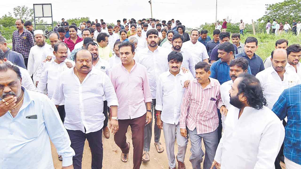 ఎల్‌ఎండీలో బీఆర్‌ఎస్‌ బృందం